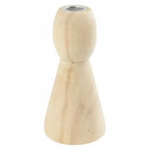 Kerzenhalter Holzkegel 9,5cm, Creativ Company CREATIV COMPANY