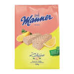 Manner Zitrone Schnitten 400g, Knusprige Waffeln mit...