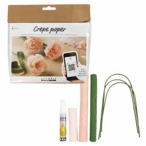 Mini Kreativ Set Krepppapier Nelken 105g,