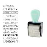WEDO Trodat Creative Stempel SB Text Beste Wünsche /...