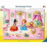 Rahmenpuzzle Prinzessinnenschloss, 14 Teile, aus Pappe