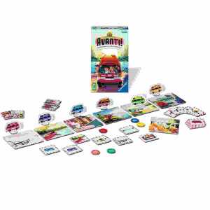 Kombinationsspiel Avanti! 6x Camper, 6x Reiseziele, 1x Heimatkarte,
