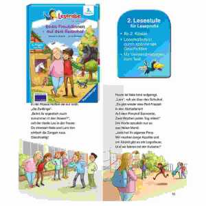 Leserabe Beste Freundinnen auf dem, Reiterhof, 2. Lesestufe,