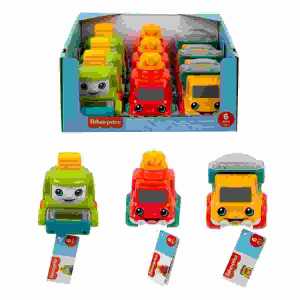 Fisher-Price Schiebeautos sortiert, Spielzeugfahrzeuge