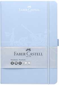 Faber Castell Notizbuch 145x210 194 S kar 100g/m² himmelblau