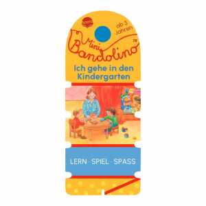 Mini Bandolino - Ich gehe in den Kindergarten, lustige Lernspiele