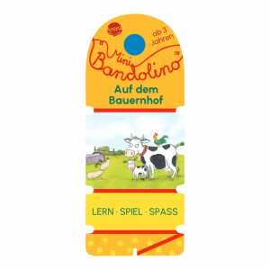 Mini Bandolino Auf dem Bauernhof, lustige Lernspiele für unterwegs