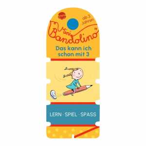Mini Bandolino Das kann ich schon mit 3, lustige Lernspiele