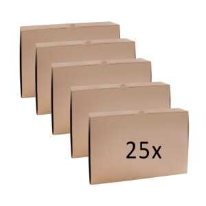 Bundle Maxibriefkarton 350x250x50mm braun 25er, 25x Maxibriefkarton