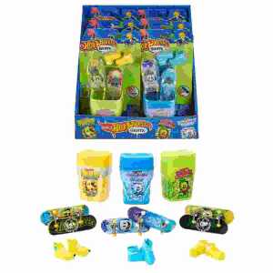 Hot Wheels Skate Gum Container 2-Pack Asst MATTEL GMBH