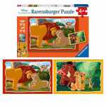 Puzzle König der Löwen Kreis des Lebens, 2x 24...