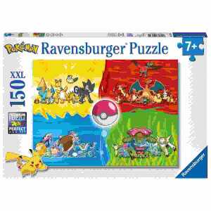 Puzzle Pokémon Typen 150 Teile, ab 7 Jahren,, Ravensburger