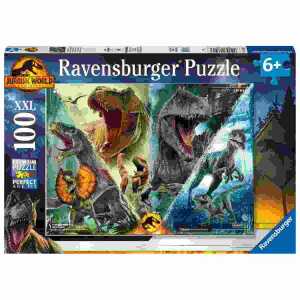 Puzzle Dinosaurierarten 100 Teile, ab 6 Jahren,, Ravensburger