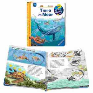 Wieso? Weshalb? Warum? junior Tiere im Meer, Band 57, ab 2 Jahren