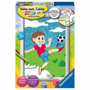 Malen nach Zahlen Serie E Spaß am Fußball,