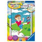 Malen nach Zahlen Serie E Spaß am Fußball,