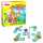 Brettspiel Würfelkönig Junior, 4x Burghöfe, 40x Spielkarten,