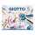 Lettering Set GIOTTO Art Lab, Kreativ-Set 10x Turbo Soft Brush Stiften