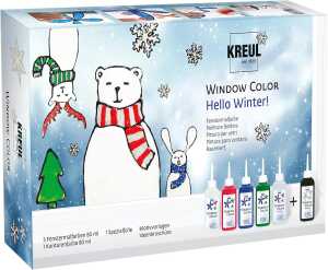 Window Color Hello Winter 6x 80ml, 5x 80 ml in Flaschen