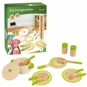 Küchengeschirr Holz 13 Teile FSC100%,
