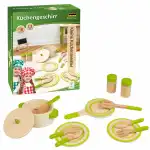 Küchengeschirr Holz 13 Teile FSC100%,