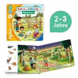 tiptoi Suchen und Entdecken Meine Tiere, 2-3 Jahren,