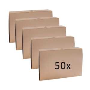 Bundle Maxibriefkarton 350x250x50mm braun 50er, 50x Maxibriefkarton