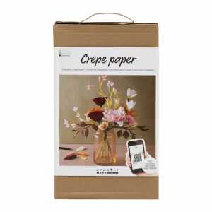 Kreativ Set Krepppapier Blumenstrauß 105g,