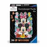 Puzzle Disney Mickey & Minnie 300 Teile aus Holz m...