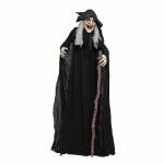 Deko Hexe 183cm mit Licht und Sound, b mit leuchtenden...