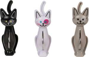 OOTB Verschlussclips Katzen 7 cm