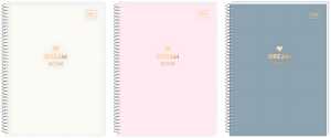 5x Collegeblock Spiralnotizbuch A5 kariert 80 Blatt 70g/m² Dream Book