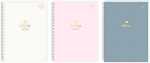5x Collegeblock Spiralnotizbuch A5 kariert 80 Blatt...