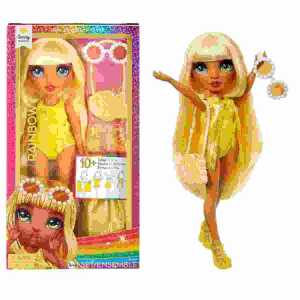 Rainbow High Swim & Style Fashion Doll- Sunny, Bademodepuppe