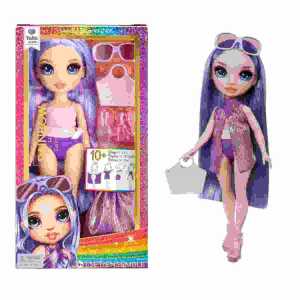 Rainbow High Swim & Style Fashion Doll- Violet, Bademodepuppe