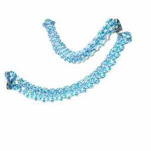 Girlande 10m Bayern Rauten, aus Papier, mit Rautenmuster, 10m x 25cm,