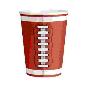 Pappbecher 500ml 6er Touchdown