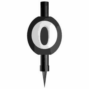 Amscan Fontäne Zahl 0 194099134026