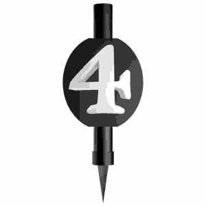 Amscan Fontäne Zahl 4 194099134064