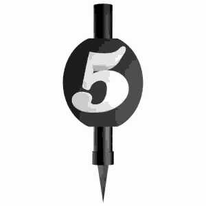 Amscan Fontäne Zahl 5 194099134071
