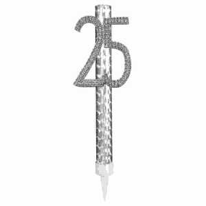 Fontäne Milestone 25 mit Strasssteinen versehen