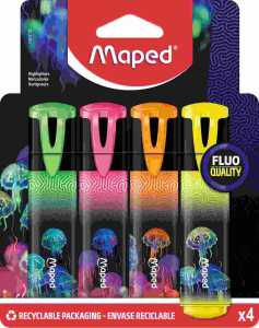 Textmarker 4er DEEPSEA PARADISE