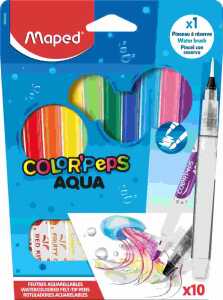 Aquarell-Filzstifte COLORPEPS AQUA 10 Stück
