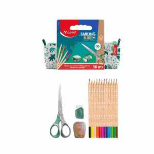 Bestücktes Etui SMILING PLANET 16 Teile