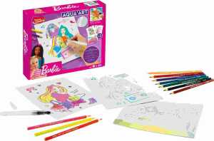Ausmal-Set AQUAART BARBIE 3154149070732
