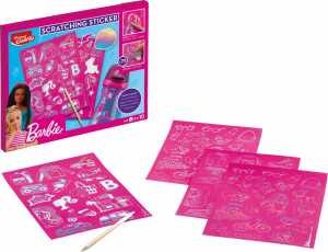 Kratzbildersticker BARBIE SCRATCH ART