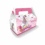 Papier-Lunchbox Einhorn 23x13x12cm, B&G