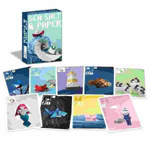 Kartenspiel Sea Salt & Paper, Inhalt: 64 Karten, 2-4 Spieler