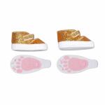 Baby Annabell Schuhe gold + Sohlen 43cm