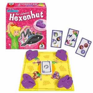 Bibi Blocksberg Der verhexte Hexenhut, Kinderspiel, Schmidt Spiele